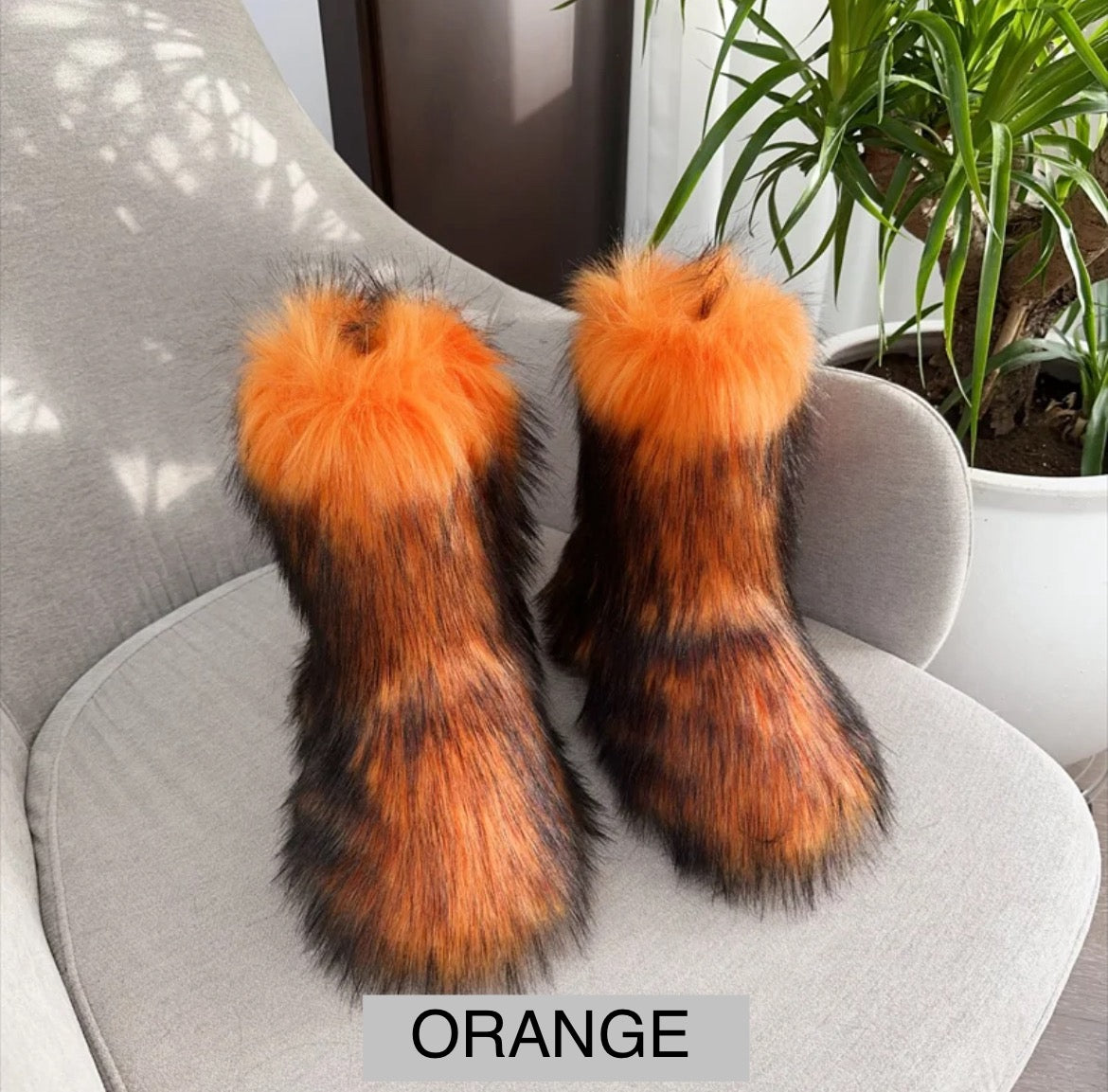 Yeti Fur Boots